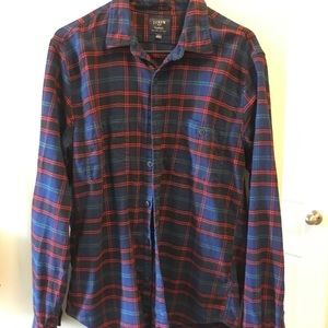 JCrew Factory Men’s Slim Flannel - Large